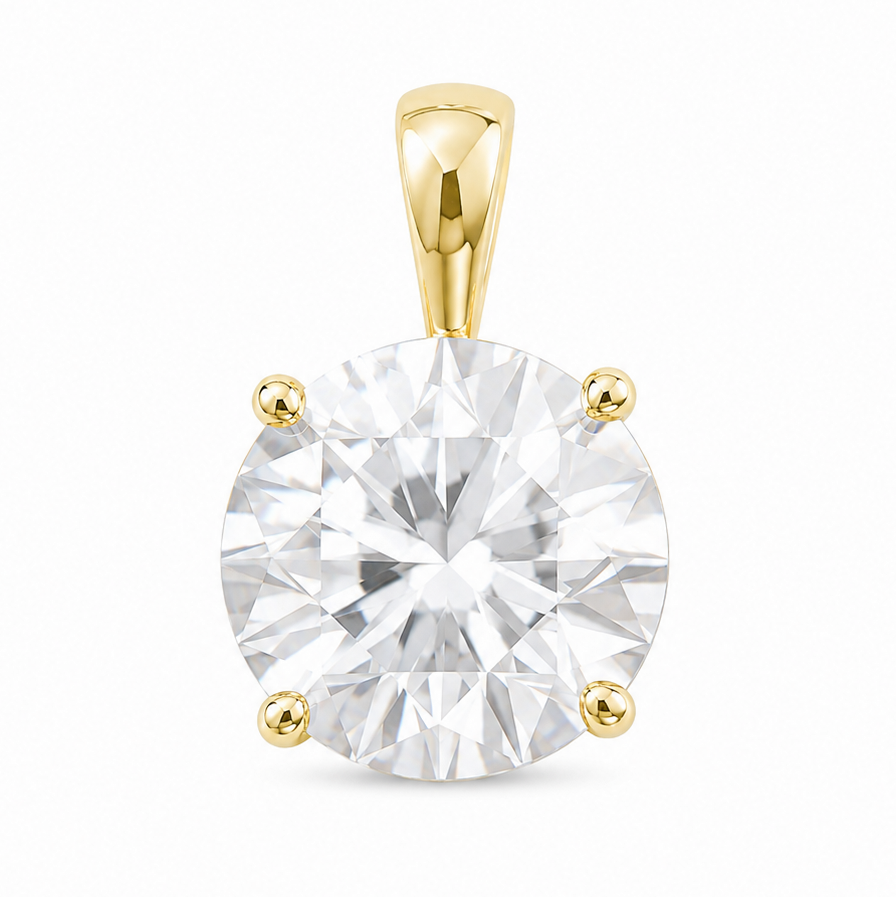 Round Diamond Solitaire 1-3CT.