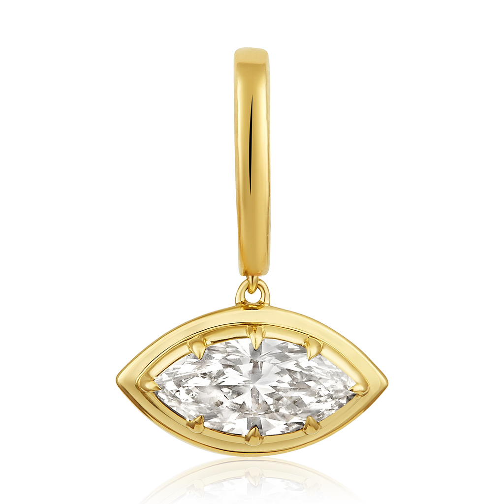 East-West Marquise Diamond