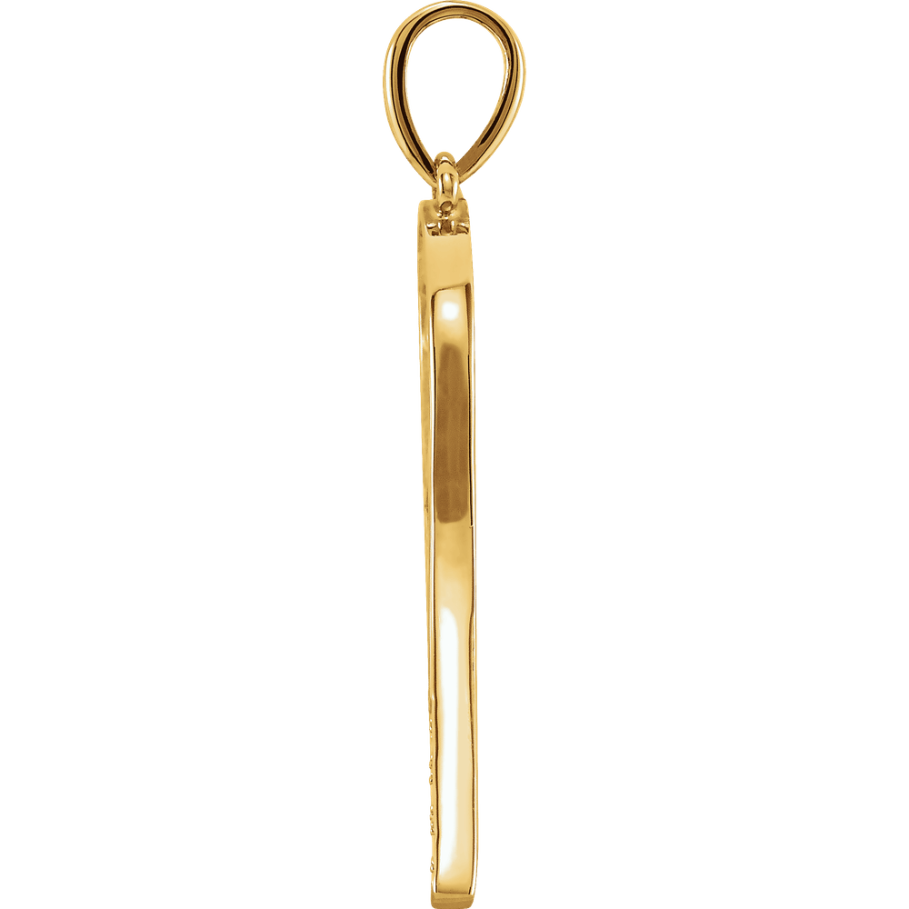 Tennis Racket Diamond Charm