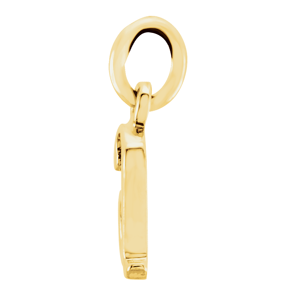 Lowercase Initial Pendant