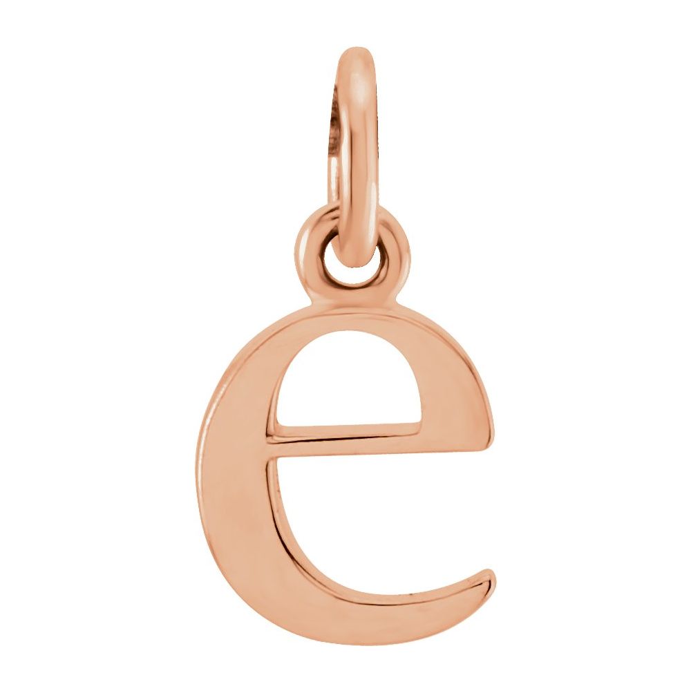 Lowercase Initial Pendant