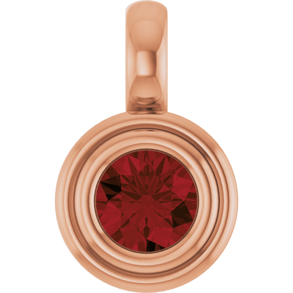 Mozambique Garnet Pendant