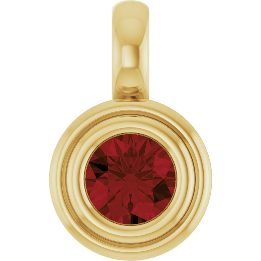 Mozambique Garnet Pendant