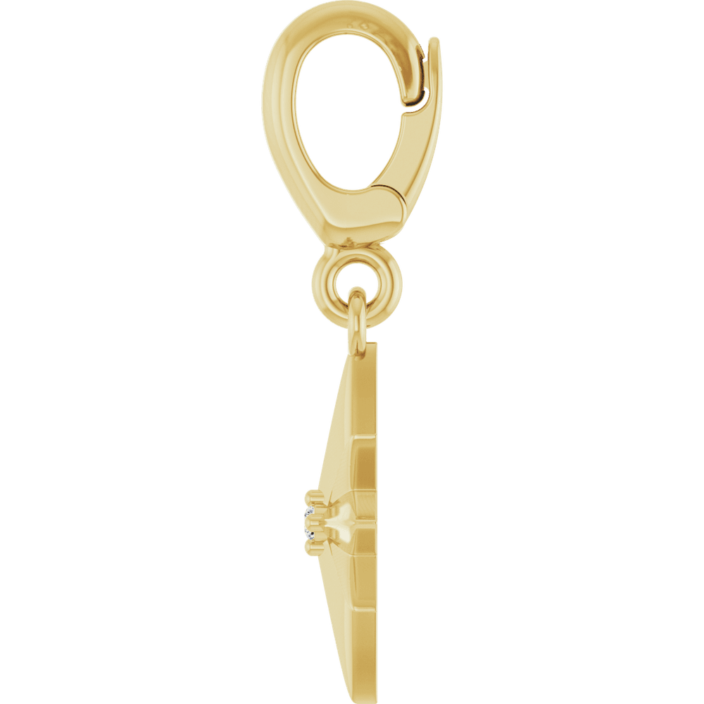 Starburst Diamond Charm