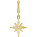 Starburst Diamond Charm