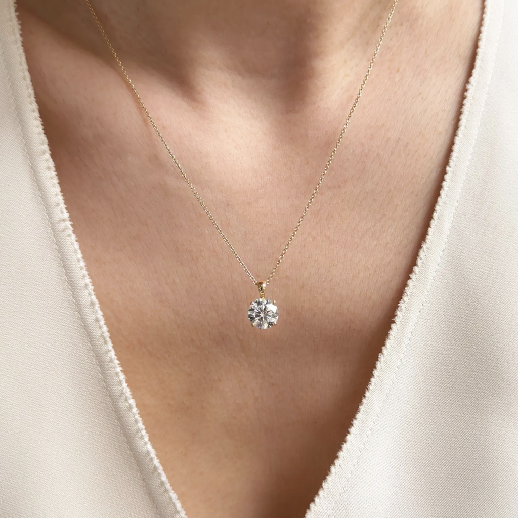 Round Diamond Solitaire 1-3CT.