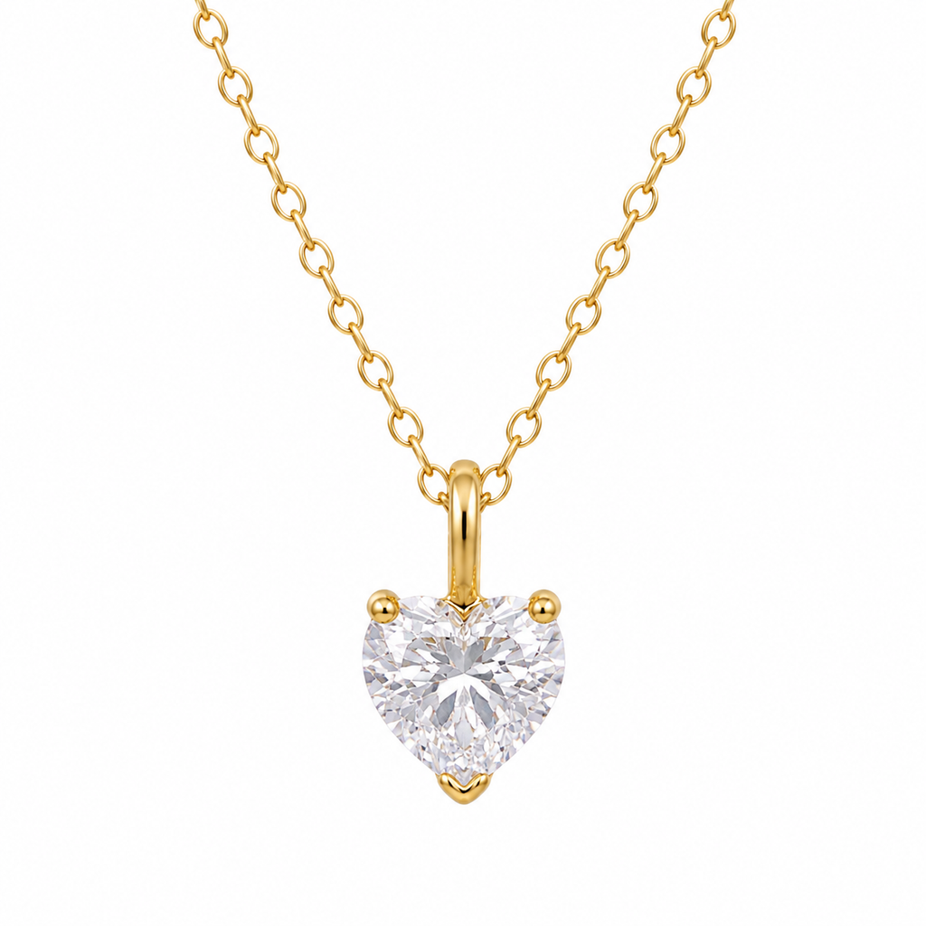Heart Diamond Pendant