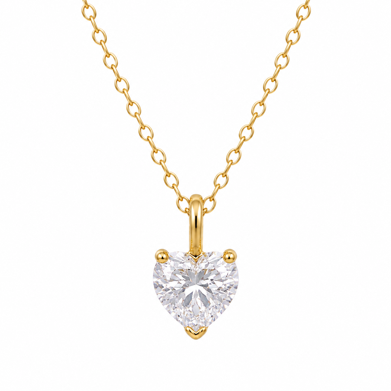 Heart Diamond Pendant