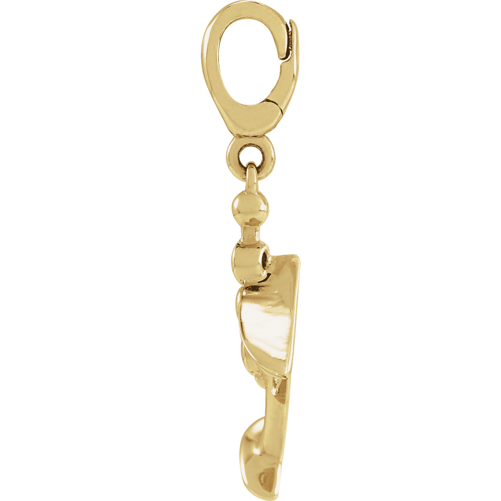 Emerald Martini Charm